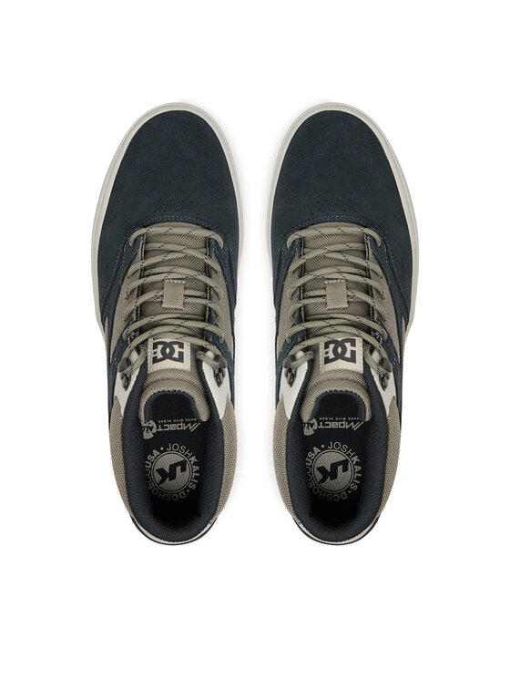 DC Shoes DC Shoes Sneakersy Kalis Vulc Mid Wnt ADYS300744-ARO Brązowy