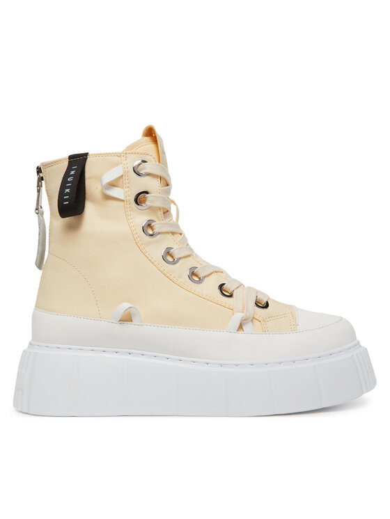Inuikii Plátenky Matilda Canvas High 30103-025 Béžová