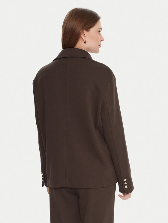 Maryley Maryley Pintsak 25IB288/M02/07CO Pruun Regular Fit