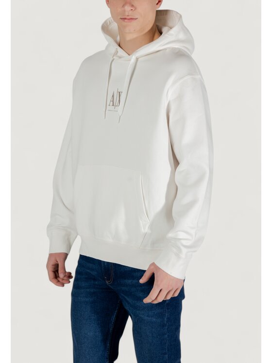 Armani Exchange Armani Exchange Bluza 28462 Biały Casual Fit