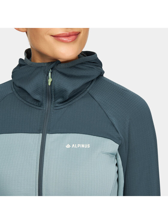 Alpinus Alpinus Bluza UBA Niebieski Slim Fit