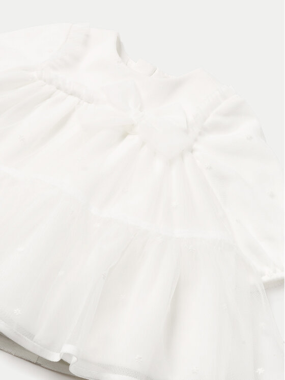 Mayoral Mayoral Rochie elegantă 2805 Écru Regular Fit