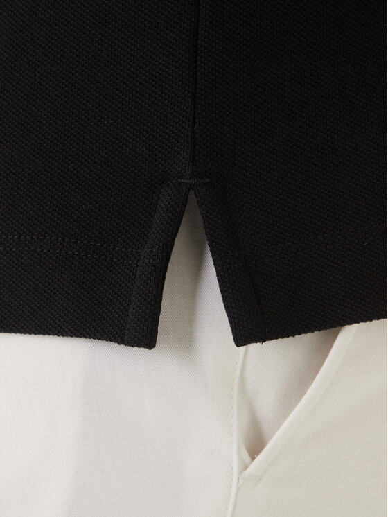 BOSS BOSS Polo Pallas 50553564 Crna Regular Fit