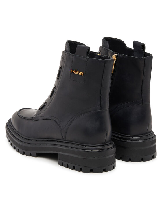 TWINSET TWINSET Botine 252TCP184 Negru