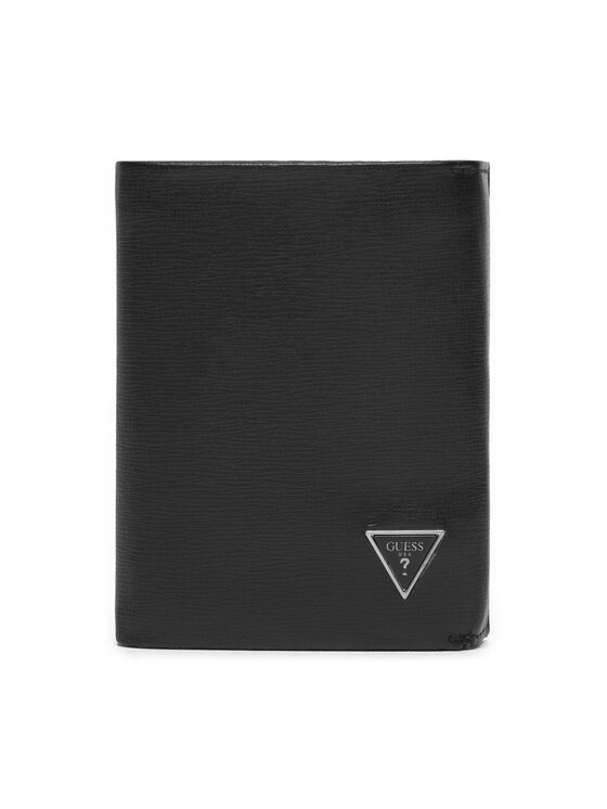 Guess Guess Kleine Herren Geldbörse SMMTSL LEA65 Schwarz