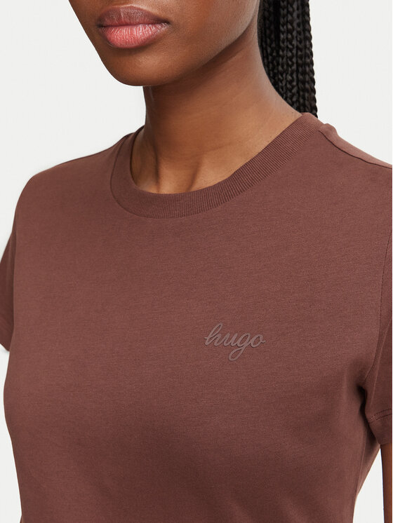 HUGO HUGO T-särk Damatee_B 50575770 Pruun Regular Fit