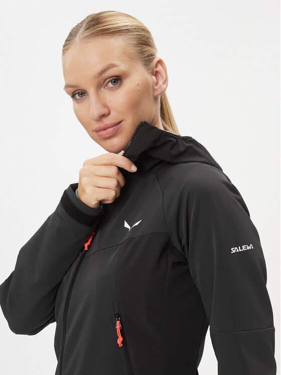 Salewa Salewa Outdoor striukė Sella DST 28469 Juoda Regular Fit