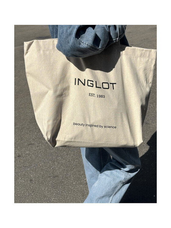 INGLOT INGLOT Torba na zakupy Bawełniana Beżowy