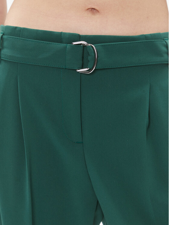 BOSS Boss Текстилни панталони Tapiah 50490037 Зелен Regular Fit