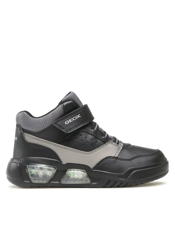 Sneakers Geox J Illuminus Boy J36GVB 05411 C0005 S Negru