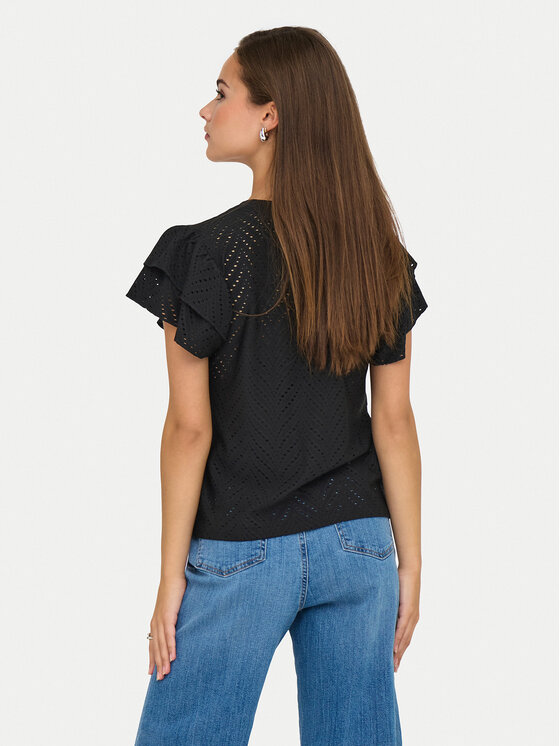 JDY JDY Блузка Carla 15351452 Чорний Regular Fit