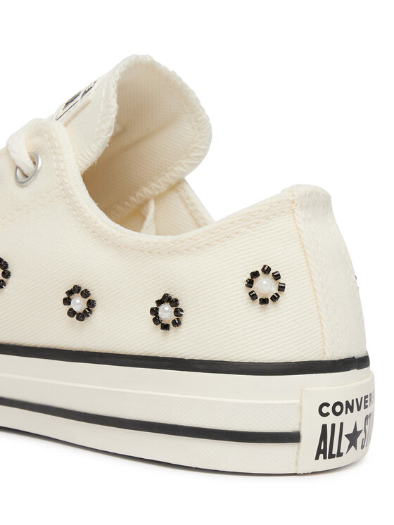 Converse Converse Sportbačiai Chuck Taylor All Star Beads A17784C Écru