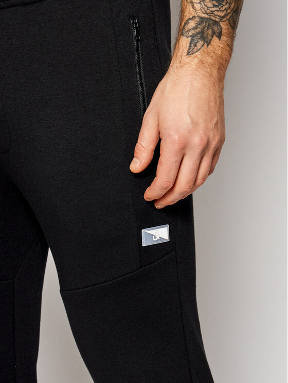 Jack & Jones Jack & Jones Teplákové nohavice Will Air Sweat Noos 12184970 Čierna Regular Fit