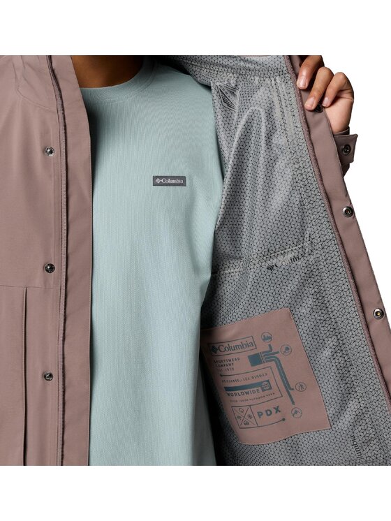 Columbia Columbia Kurtka outdoor 215476 Brązowy Regular Fit