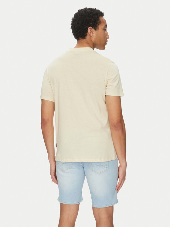 Blend Blend T-Shirt 20718263 Beżowy Regular Fit