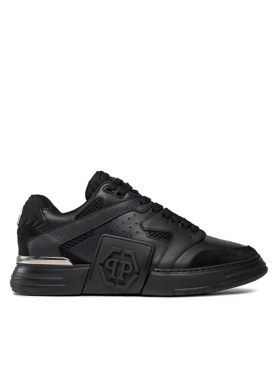 PHILIPP PLEIN PHILIPP PLEIN Sneakersy Lo-Top Sneakers Phantom $Treet AACS USC0511 PLE010N Černá