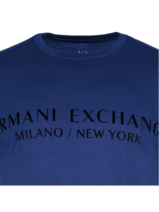 Armani Exchange Armani Exchange T-Shirt 10969 Niebieski Comfort Fit