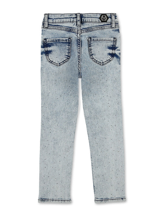 PHILIPP PLEIN PHILIPP PLEIN Jeansy 27559 Błękitny Slim Fit