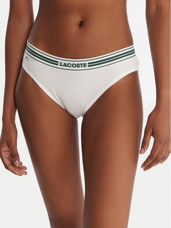 Lacoste Lacoste Klasické nohavičky 8F1333 Biela