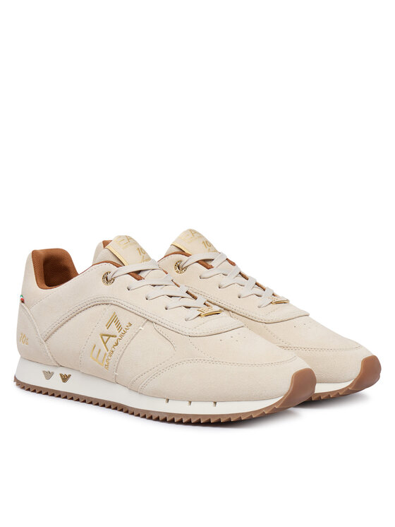 EA7 Emporio Armani EA7 Emporio Armani Sneakersy 7X000648 AF17465 MZ567 Béžová