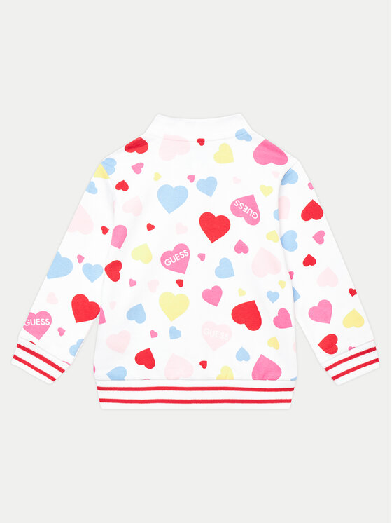 Guess Guess Trenerka A4YG03 KA6R3 Šarena Regular Fit