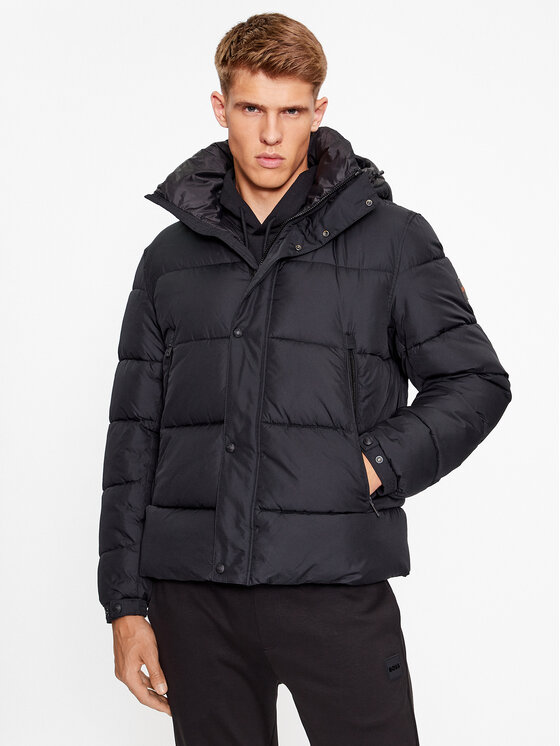 Boss Daunenjacke Omaris 50499542 Schwarz Regular Fit | Modivo.de