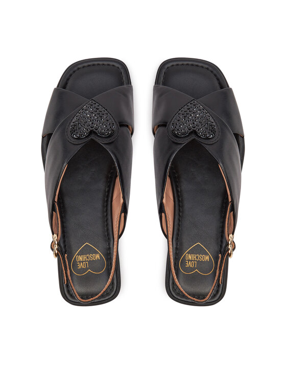 LOVE MOSCHINO Sandalen JA16232G0IIE0000 Schwarz | Modivo.de
