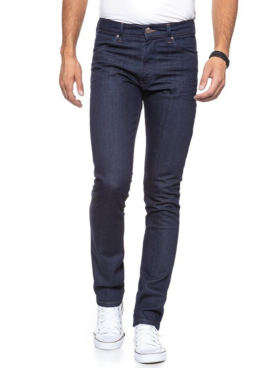 Wrangler Wrangler Jeansy LARSTON Niebieski Slim Fit
