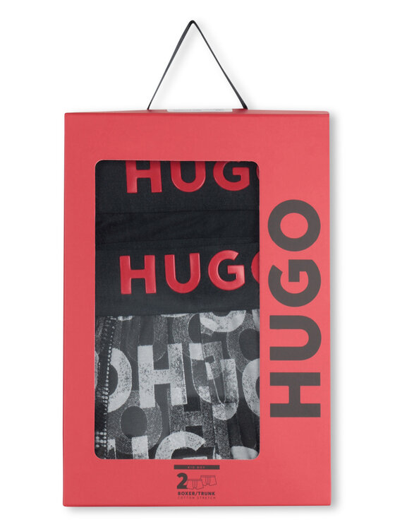HUGO HUGO Set od 2 para bokserica G00326 S Crna