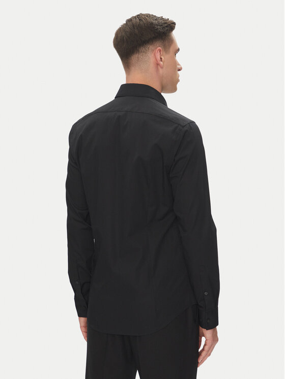 Calvin Klein Calvin Klein Koszula Essential LV019EU000 Czarny Slim Fit