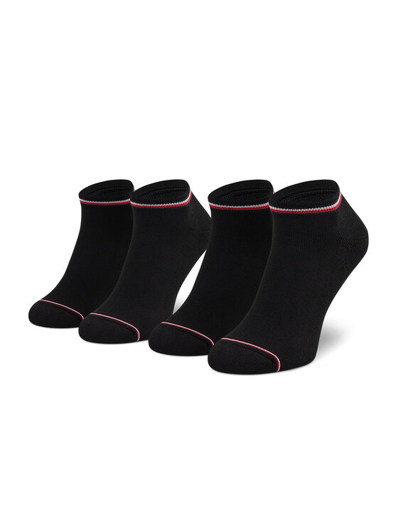Set di 2 paia di calzini corti da uomo Tommy
