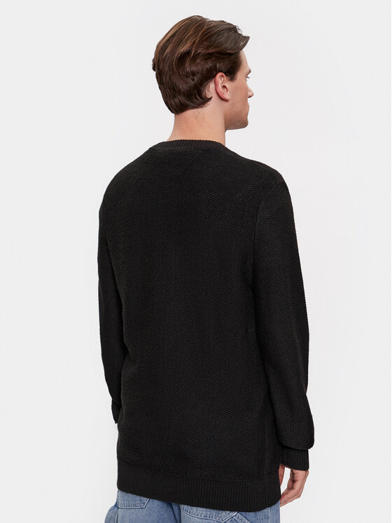 Tommy Jeans Tommy Jeans Pullover DM0DM15060 Schwarz Regular Fit