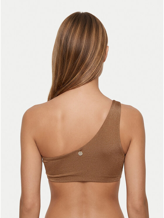 Max Mara Beachwear Max Mara Beachwear Горнище на бански Alisia 2616821059 Светлокафяв