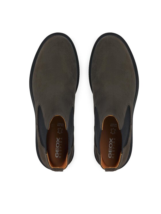Geox Geox Kotníková obuv s elastickým prvkem D Spherica Ec1 D16QRC 00022 C9002 Šedá