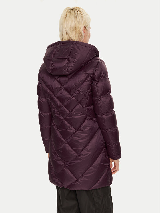 Blauer Blauer Pehelykabát 24WBLDK03052 Bordó Regular Fit