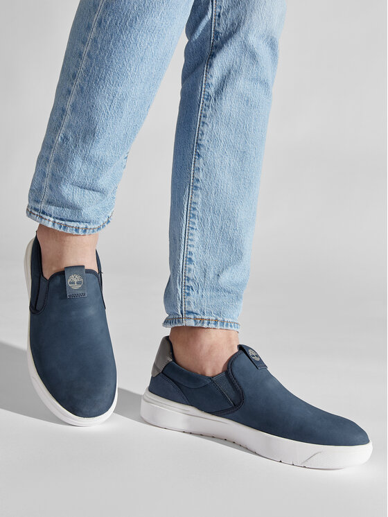 Timberland Timberland Πάνινα παπούτσια Seneca Bay Slip On TB0A293W288 Σκούρο μπλε