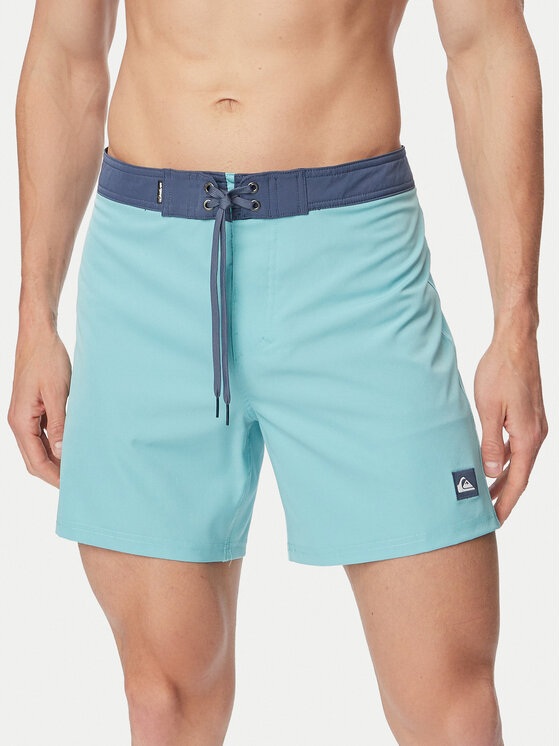 Quiksilver Quiksilver Ujumisšortsid Surfsilk Kaimana EQYBS04891 Helesinine Regular Fit