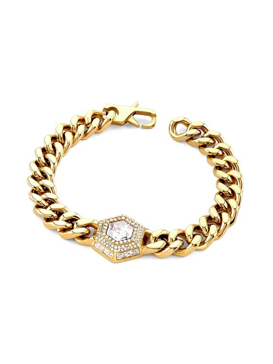 Guess Guess Bransoletka JUMB06007JW-YG Złoty