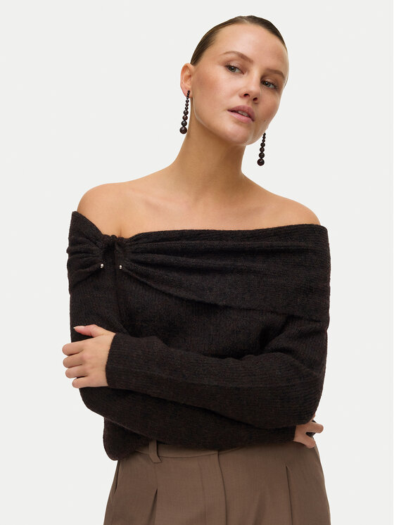 Vero Moda Vero Moda Sveter Lovely 10336698 Hnedá Regular Fit