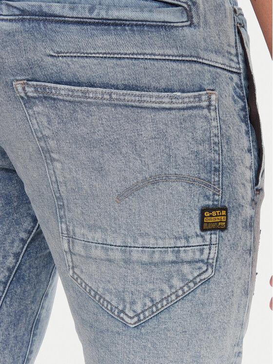 G-Star Raw G-Star Raw Jeans hlače D-Staq 3D D05385-E106 Modra Slim Fit