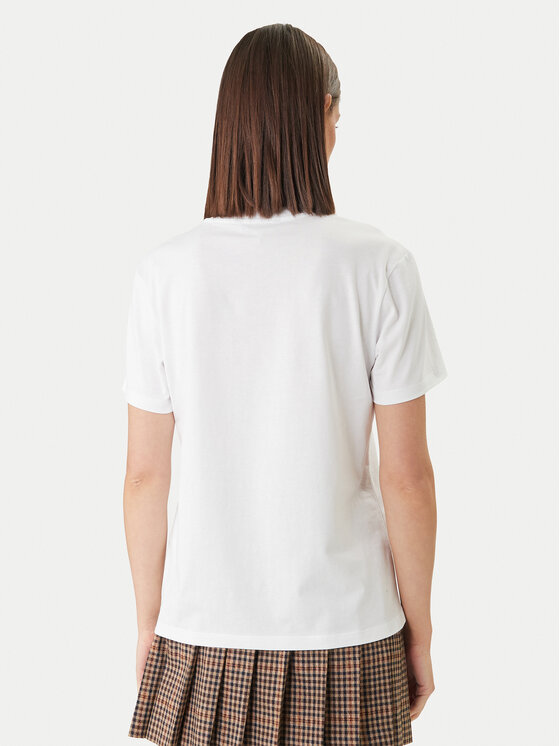 Barbour Barbour T-Shirt Bedale LTS0715WH11 Weiß Regular Fit