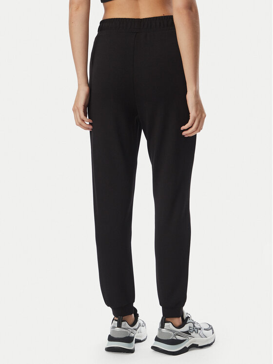 EA7 Emporio Armani EA7 Emporio Armani Teplákové kalhoty 7W001661 AF24375 UC001 Černá Regular Fit