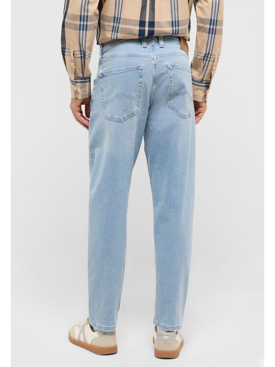 Mustang Mustang Jeans Denver Tapered Blu Straight Fit