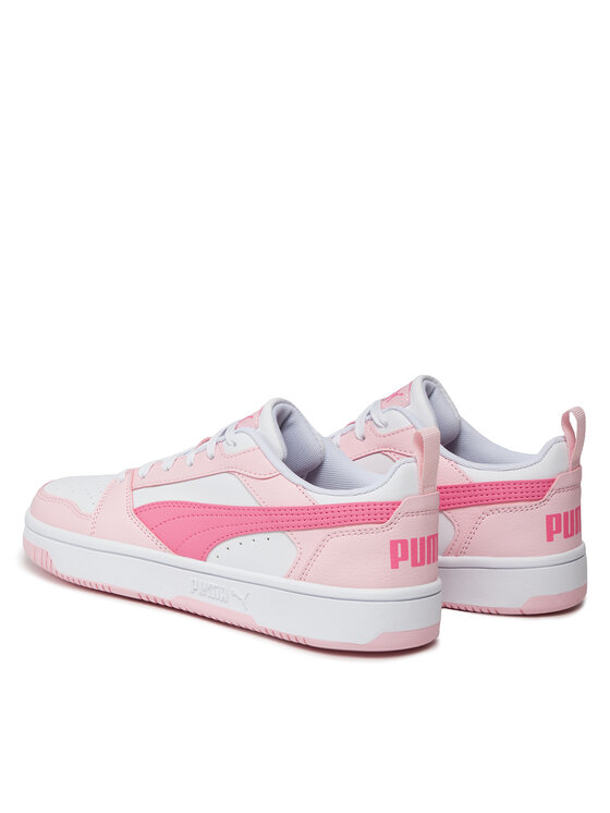 Puma Puma Сникърси Puma Rebound V6 Lo Jr 393833 08 Бял