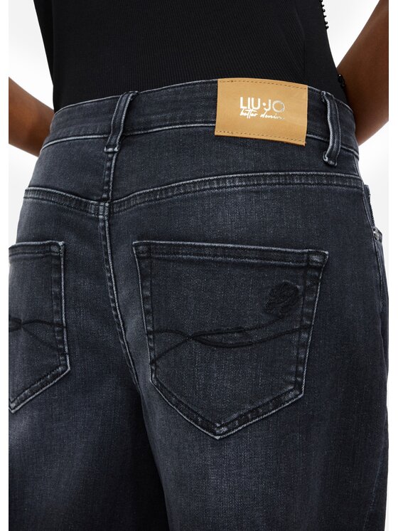 Liu Jo Liu Jo Jeansy UF5135DS05887396 Czarny Carrot Fit