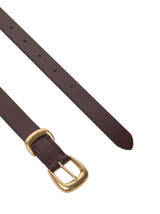 Calvin Klein Calvin Klein Ženski pas Sarah 2 Piece Logo Buckle Belt LV04K7012G Rjava