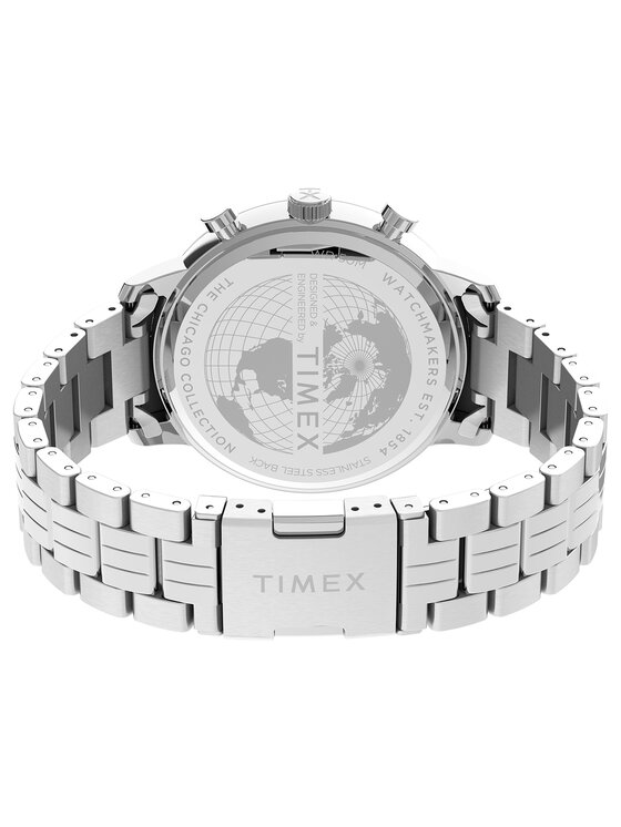 Timex Timex Hodinky TW2V01700 Strieborná