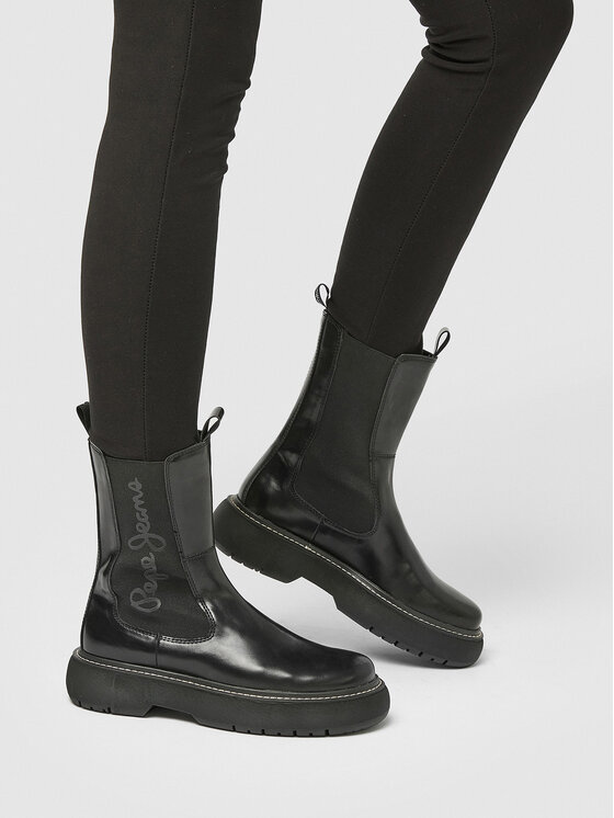 Pepe Jeans Pepe Jeans Botine PLS50504 Negru