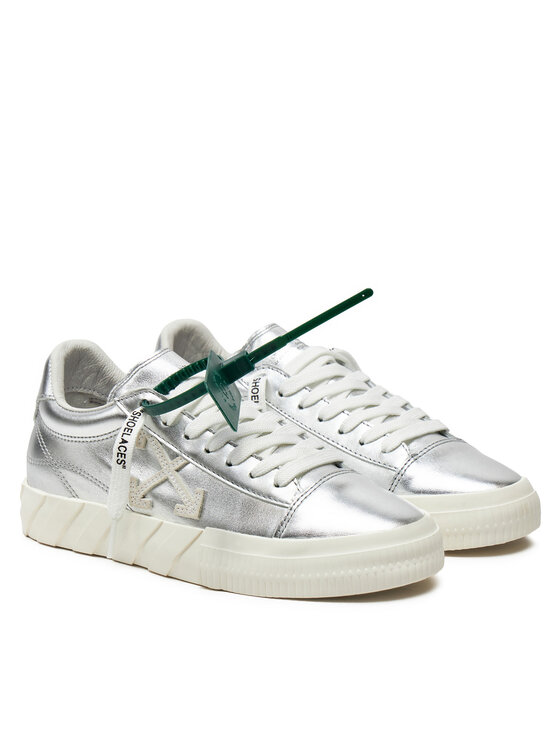 Off White Sneakers OWIA178S22LEA0037201 Argento Modivo