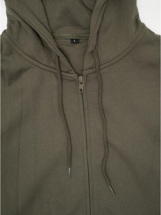 Urban City Urban City Bluza Klasyczna na co dzień 133343 Zielony Regular Fit